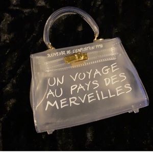 Hermès style Un Voyage Au Pays Des Mervilles bag